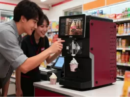 أفضل تصنيف الآيس كريم التلقائي بالكامل صانع للبيع: مربحة للشركات العالمية